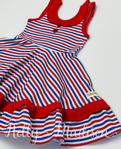 Independence Day Trinny Dress 3/4