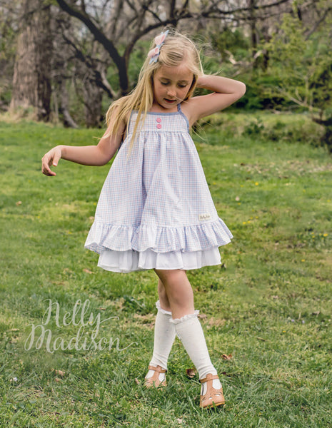 andmary　Hanna check dress ANDMARY】Hanna check dress