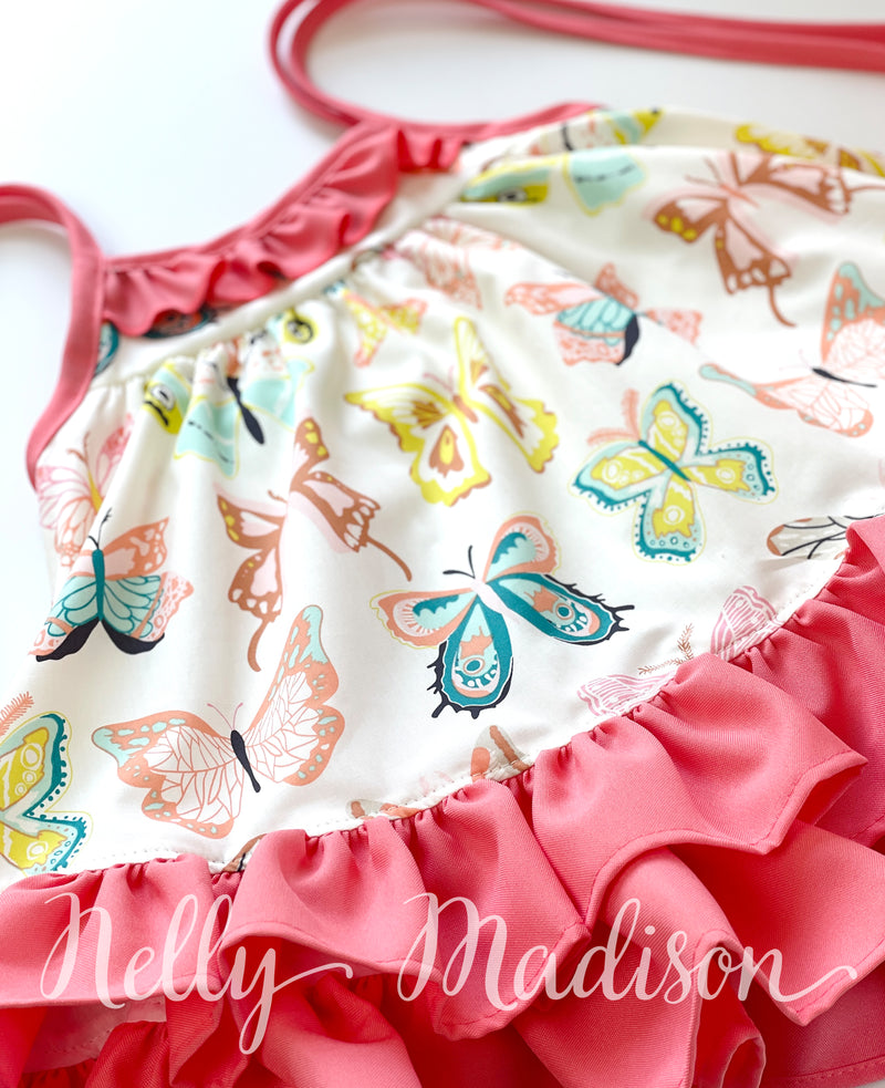 Nature's Beauty Butterfly Hannah Dress