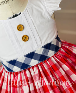 American Girl Alexandra Dress