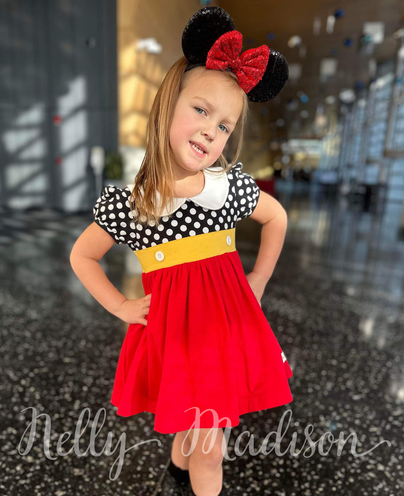 Mini-Mousey Dress 3/4