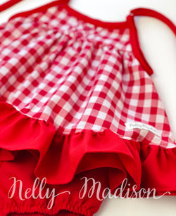Red Riding Christina Tunic & Dollies Set
