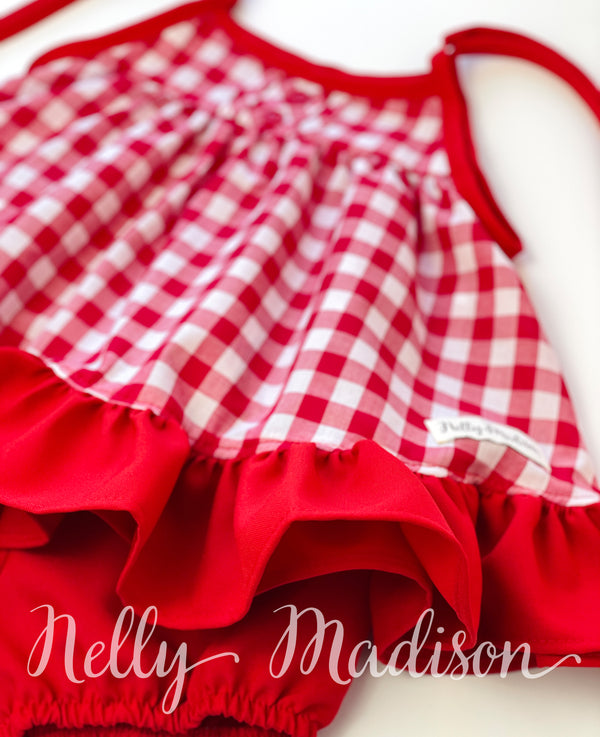 Red Riding Christina Tunic & Dollies Set