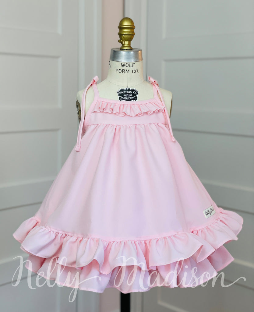 Nelly Madison Clothing Girls Size 9/10 Cottage Rose shops Blooms Hannah Style Dress