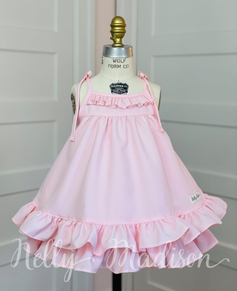 Baby Pink Hannah Dress