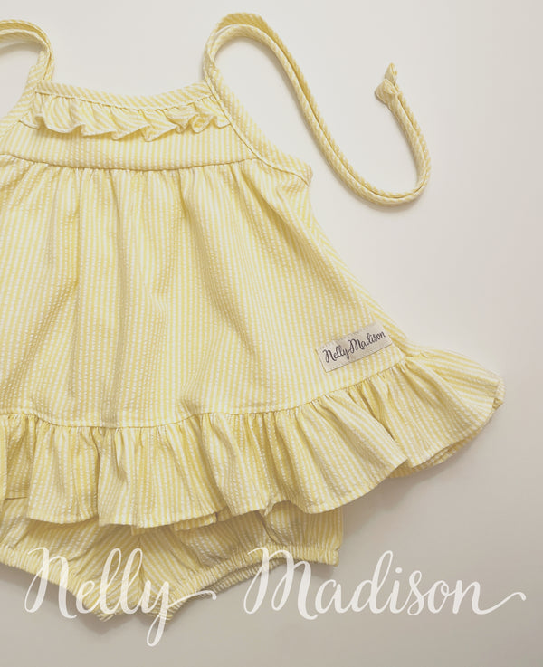 Summer Lemonade Christina Tunic & Dollies Set