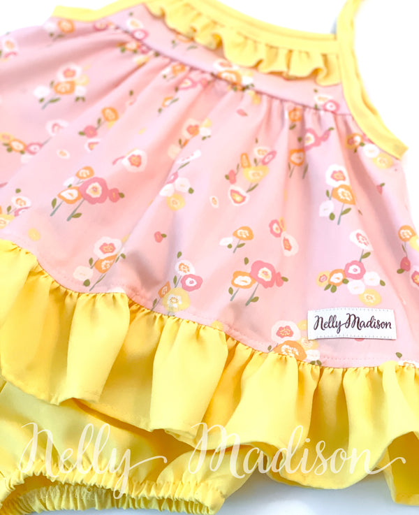 Pink Lemonade Christina Tunic & Dollies Set