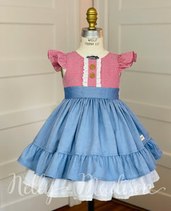 Little Girl on the Prairie Alexandra Dress