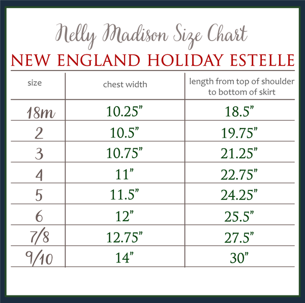 New England Holiday Estelle