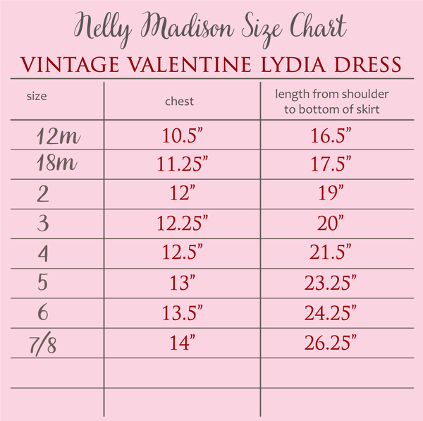 Vintage Valentine Lydia Dress