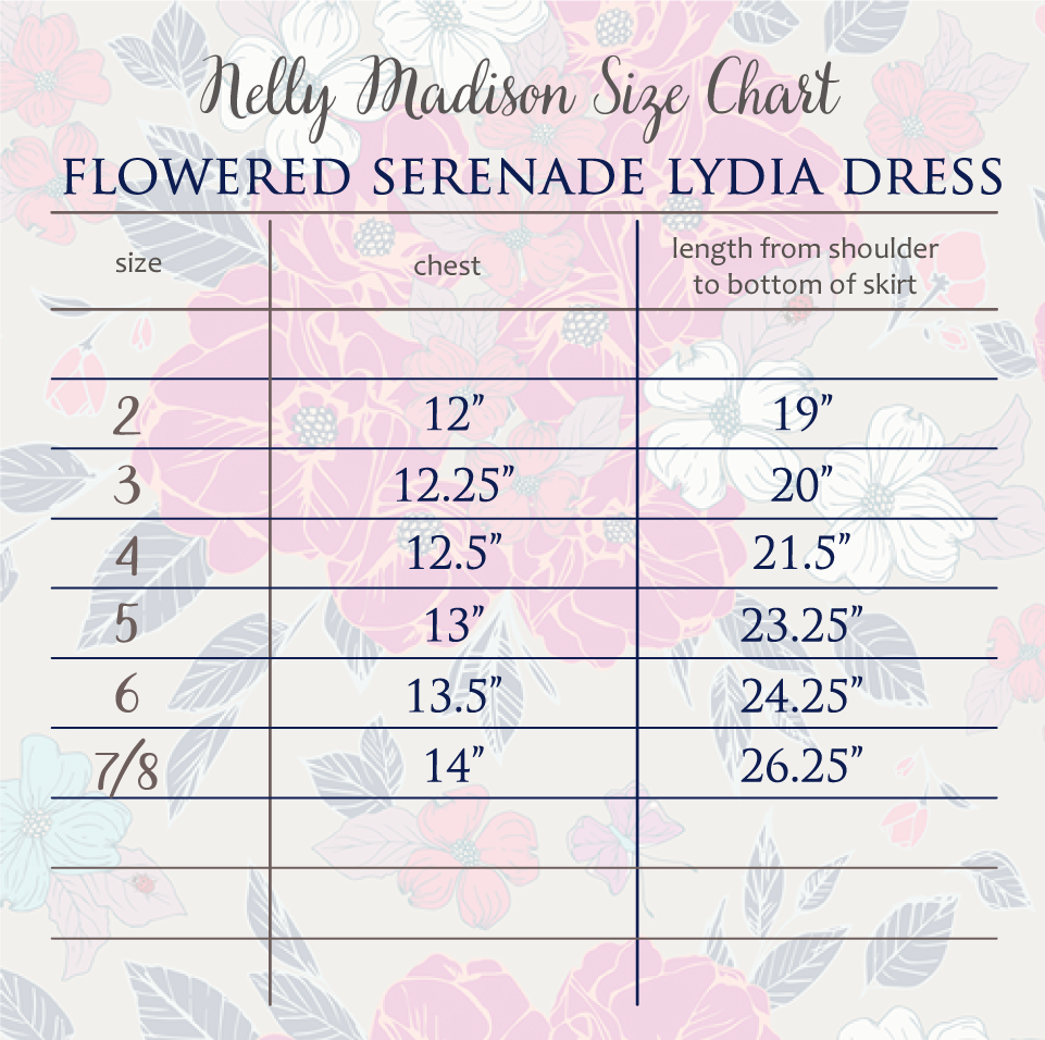 Flowered Serenade Lydia Nelly Madison