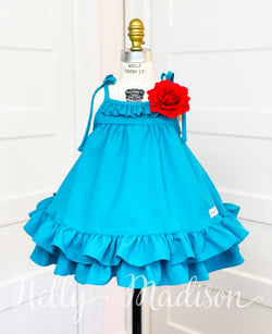 Blue Belle Hannah Dress Nelly Madison Blue Belle Hannah Dress Nelly Madison
