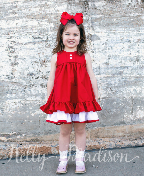 Cutie Pie Red Lydia Dress