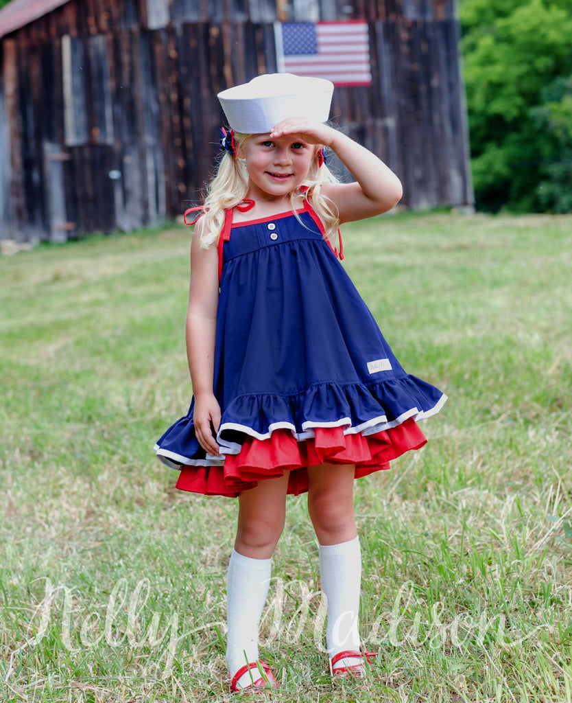 Baby girl 2024 sailor outfit